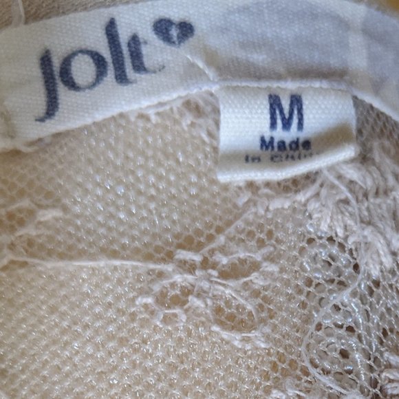 ~SOLD~ Lace and Crochet Blouse Size Medium - Picture 7 of 7